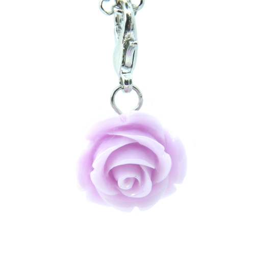 Lilac Rose Dangle