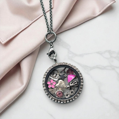 Crystal Memory Locket