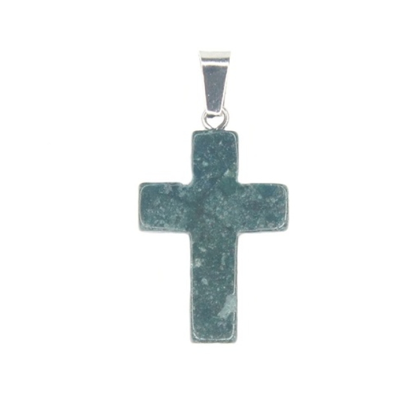 Stone Cross Pendants