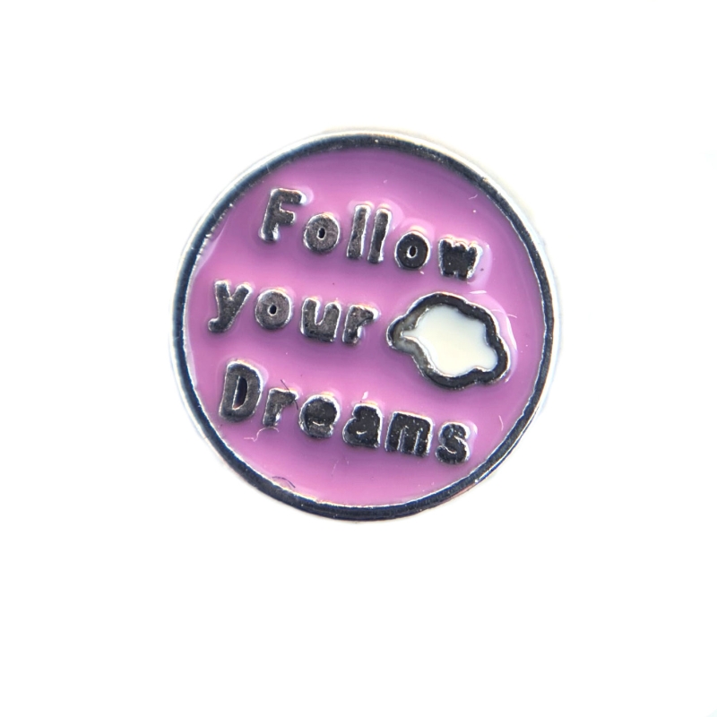 Purple Follow Your Dreams Charm