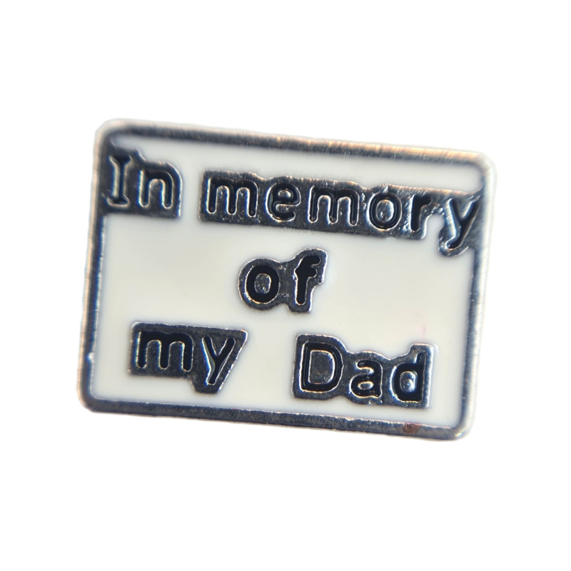 In Memory Of My Dad Charm 