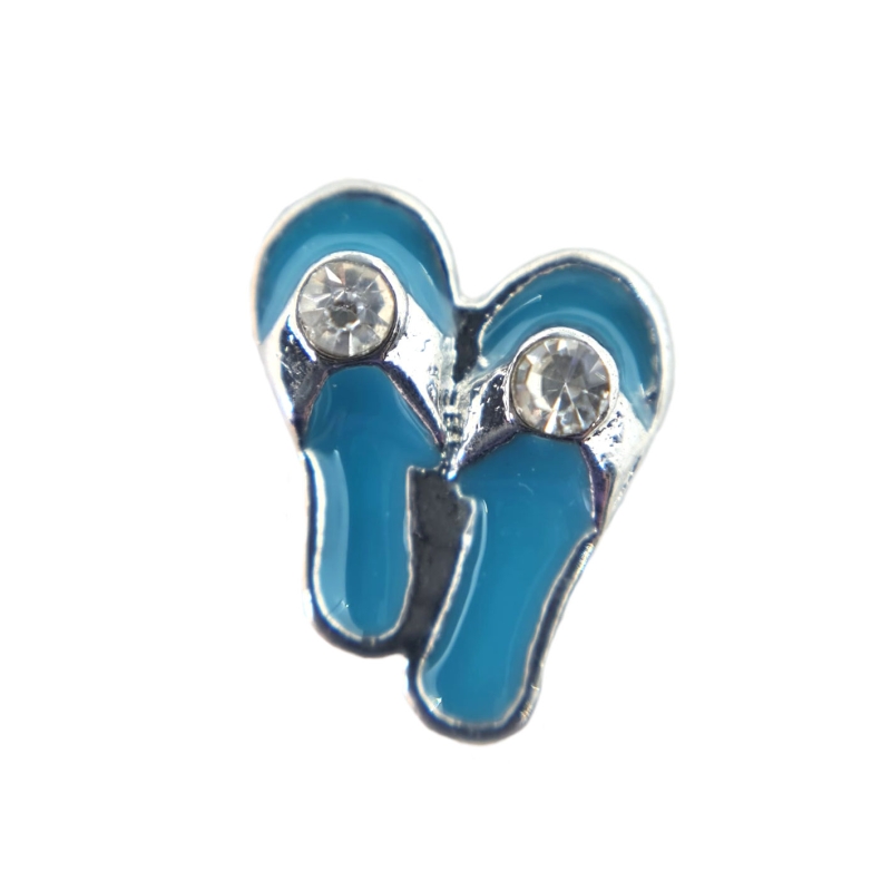 Blue Flip Flops Charm