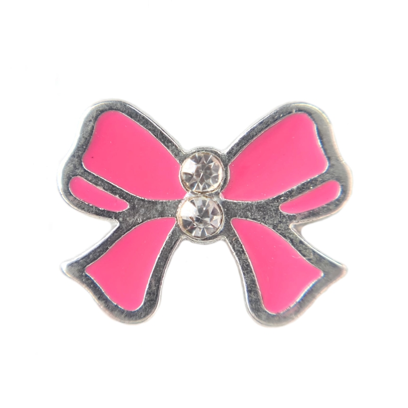 Pink Bow Charm