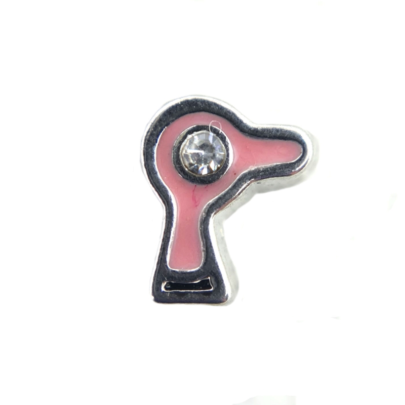 Pink Hairdryer Charm