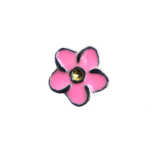 Light Pink Flower Charm Light Pink Flower Charm