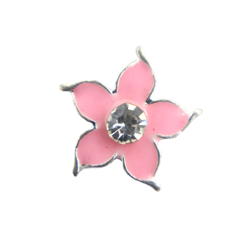 Pink Star Petaled Flower