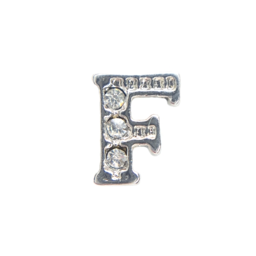 Letter F Charm