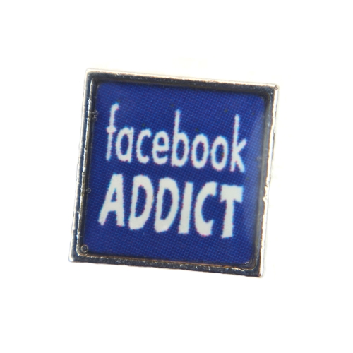 Facebook Addict Charm