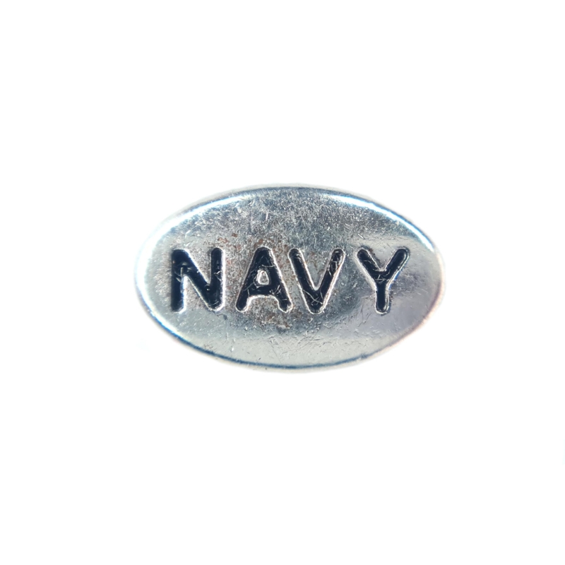 Silver Navy Charm