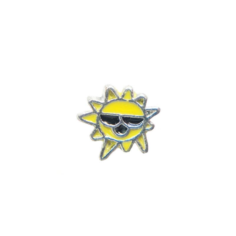 Sun With Sunglasses Charm