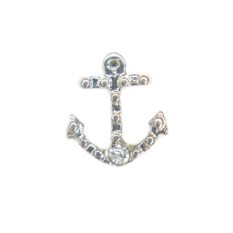 Silver Anchor Charm
